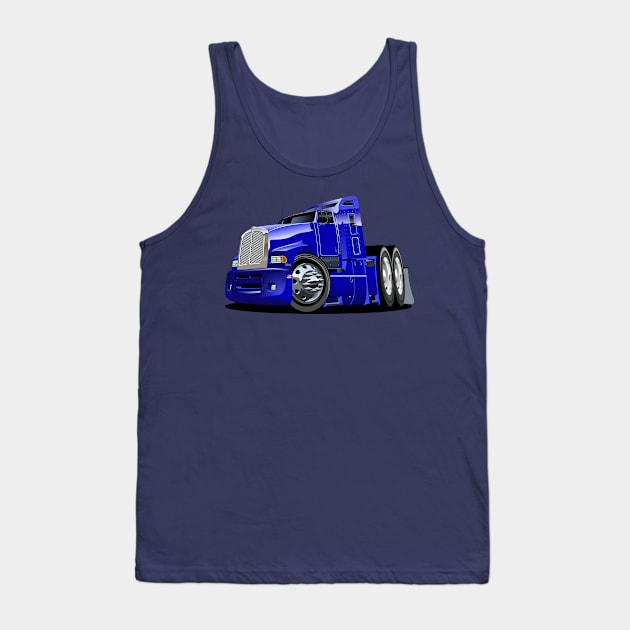 Cartoon truck Tank Top by Mechanik